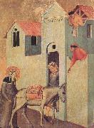 Pietro Lorenzetti Beata Umilta Transport Bricks to the Monastery oil